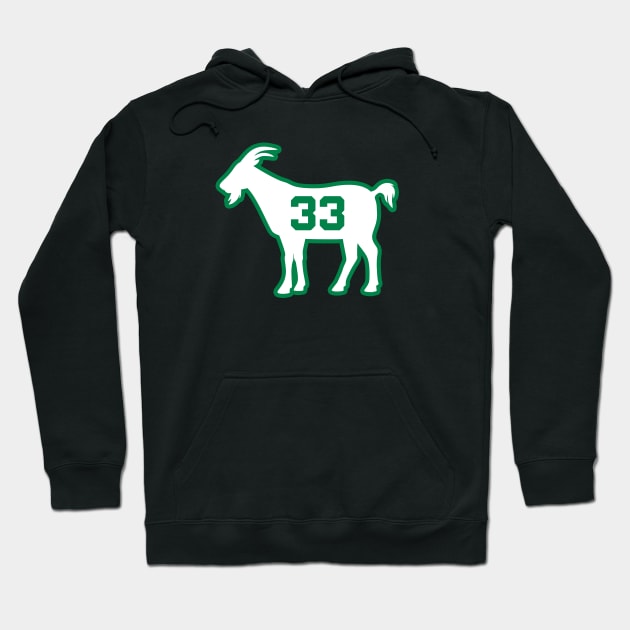 BOS GOAT - 33 - Green Hoodie by KFig21